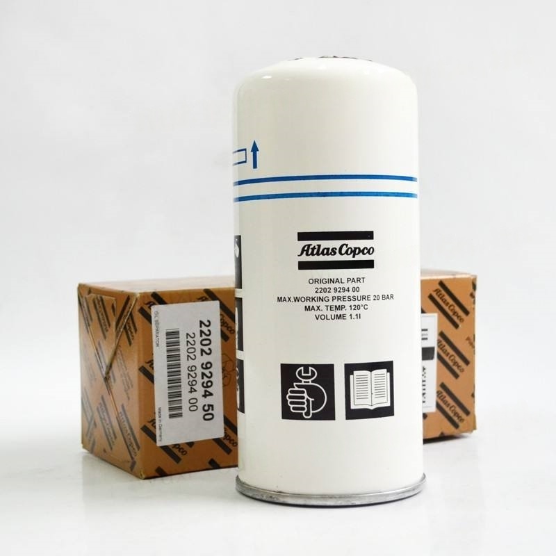 Orihinal na Atlas Copco Air Compressor 2202929400 Oil Separator