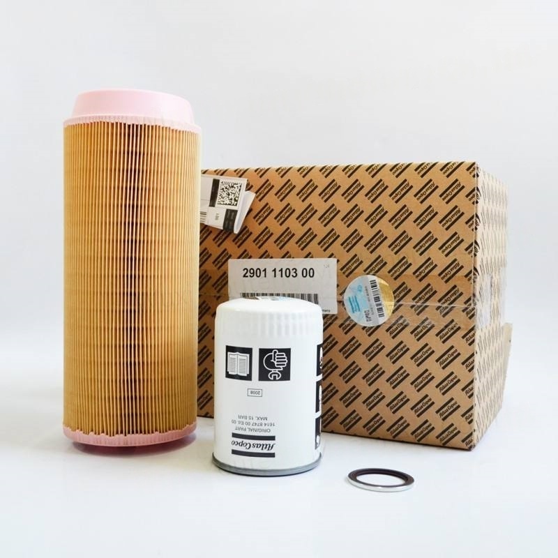 Atlas Copco Orihinal na Air Compressor Oil Filter Oil Separator Service Kit Industrial Compressor Parts Model 2901110300