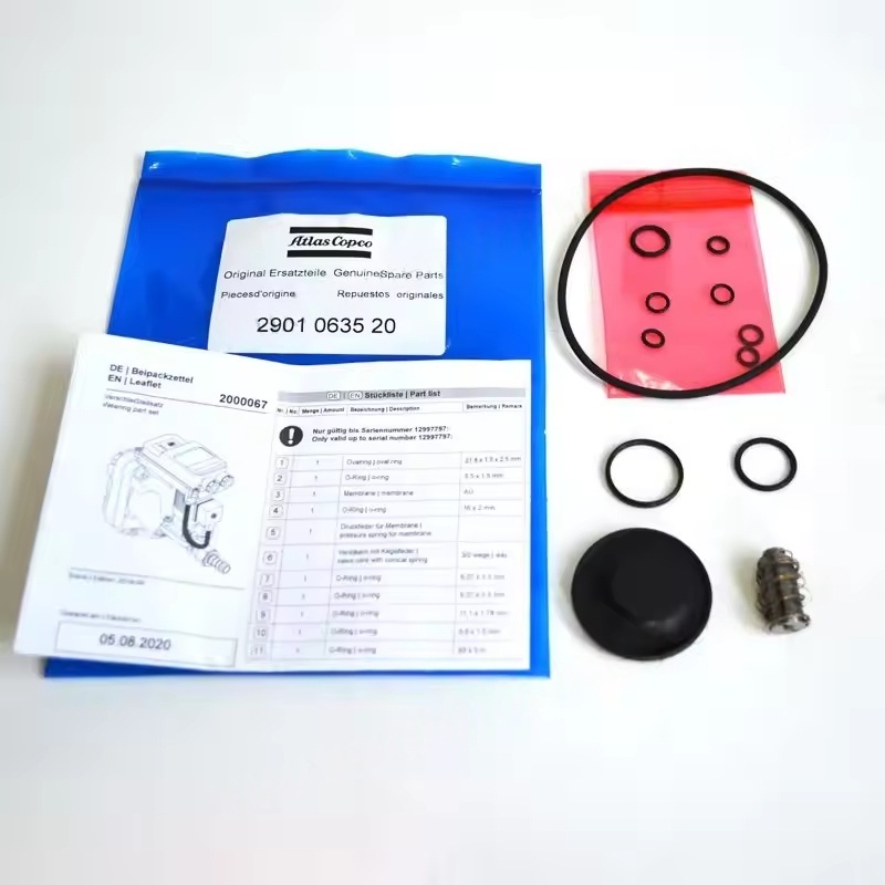 Orihinal na 2901063520 ATLAS COPCO EWD330 Electronic Drain Valve Solenoid Valve Service Maintenance Kit