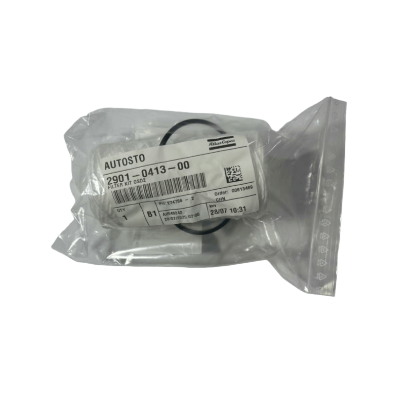 2901041300 ATLAS Copco Oil Injected Screw Compressor Filter Kit OSD22-90 Orihinal