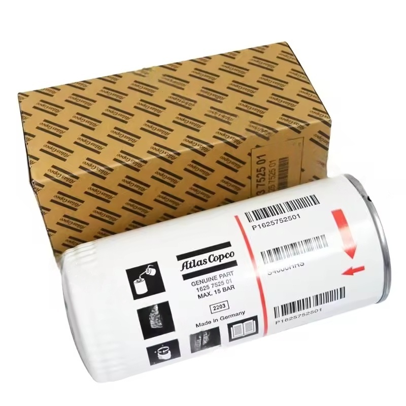 1202804093 Tunay na Atlas Copco Air Compressors XAS 1800 JD Oil Filter