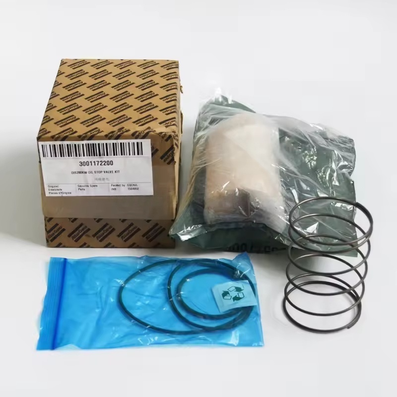 Orihinal na 3001172200 Atlas Copco Oil Stop Valve Kit Tunay na ekstrang bahagi para sa air compressor