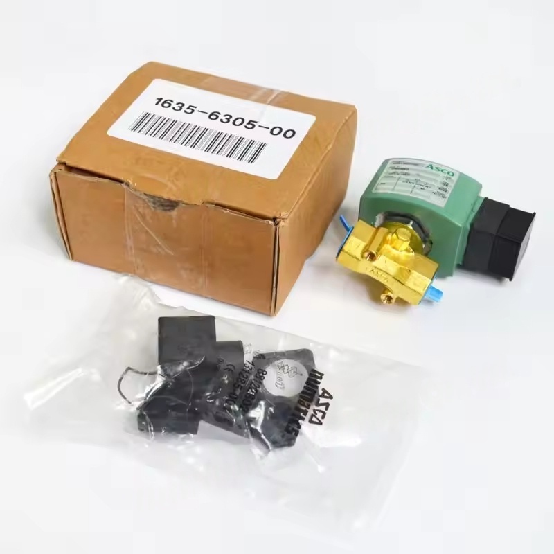 Atlas copco ekstrang bahagi 1635630500 metal air compressor solenoid valve