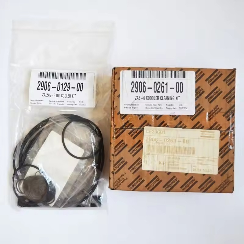 Atlas Copco Oil Cooler Kit Para sa ZA ZR5-6 Langis ng Langis ng Air Compressor 2906012900 & 2906026100