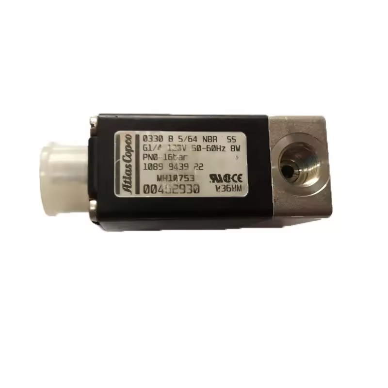 Ekstrang bahagi ng langis na walang air compressor solenoid valve para sa atlas copco 1089943922