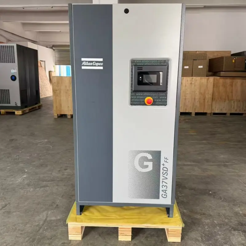Atlas Copco GA37 VSD+ FF 37kW 50HP Oil-injected Screw air Compressor para sa Industriya