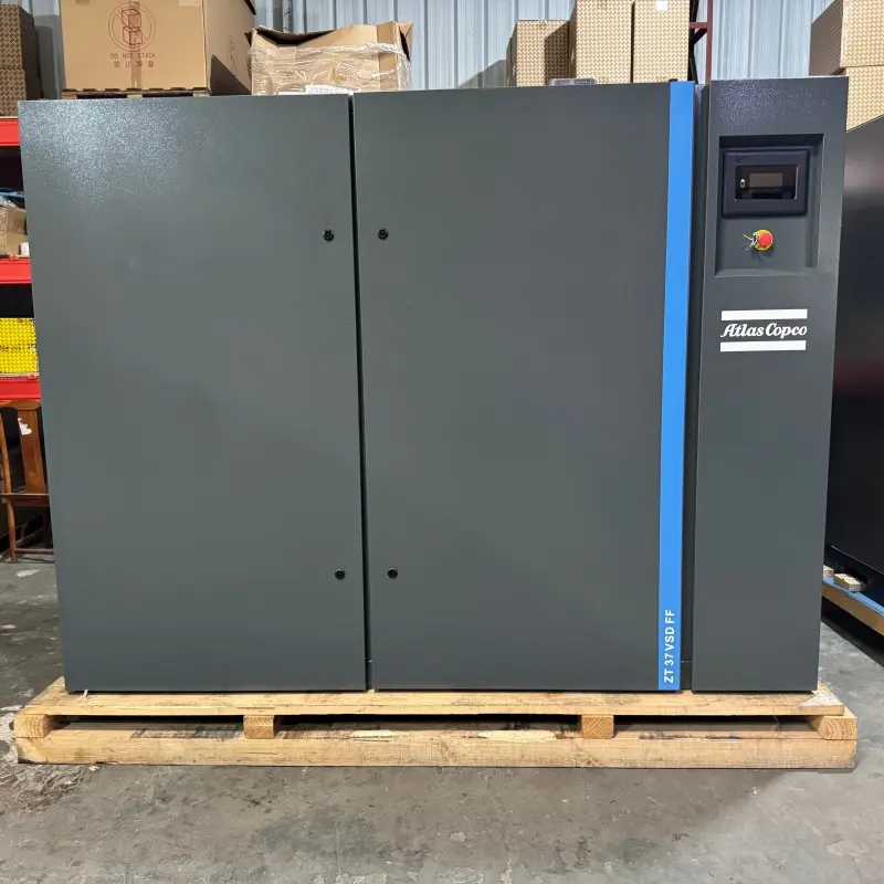 Atlas Copco ZT 37 VSD FF Oil Free Screw Compressor 37KW 50HP Dryer Class 0 Genuine